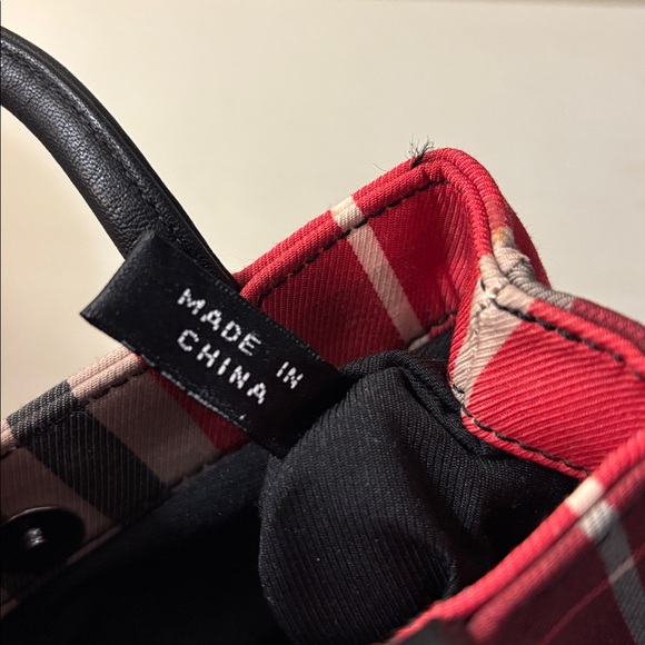 BURBERRY MINI TOTE BAG W/ COA - Picture 11 of 12